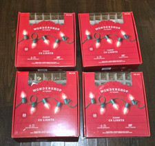 Wondershop 100ct LED C9 Christmas String Lights Warm White Decoration