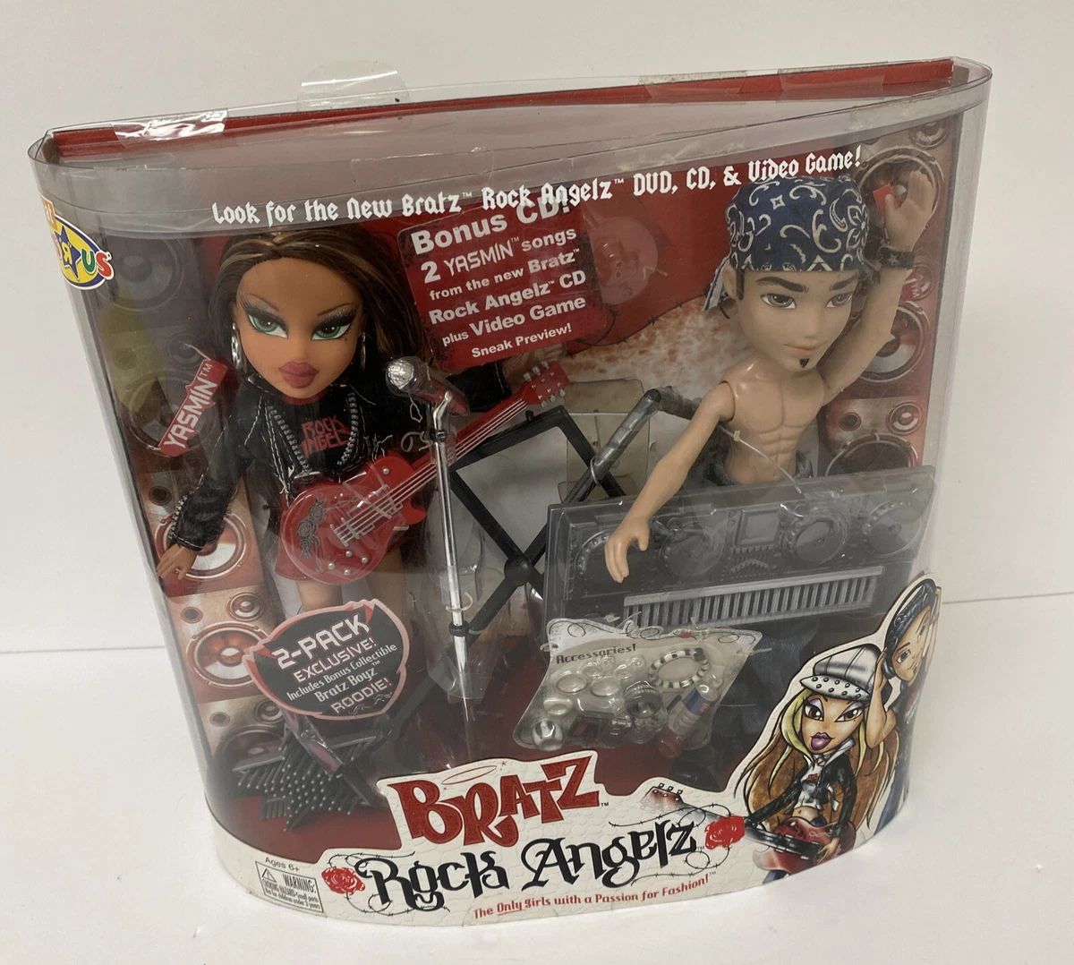 BRATZ Rock Angelz YASMIN and EITAN ~ 2 Doll Set READ