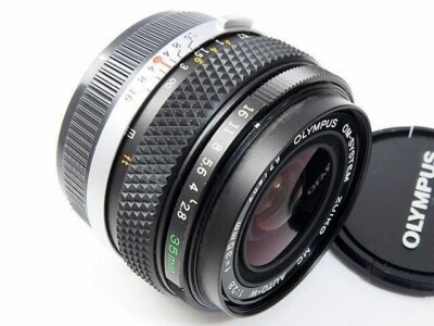 Olympus OM Zuiko MC Auto-W 35mm F2.8 Wide Angle Prime Lens