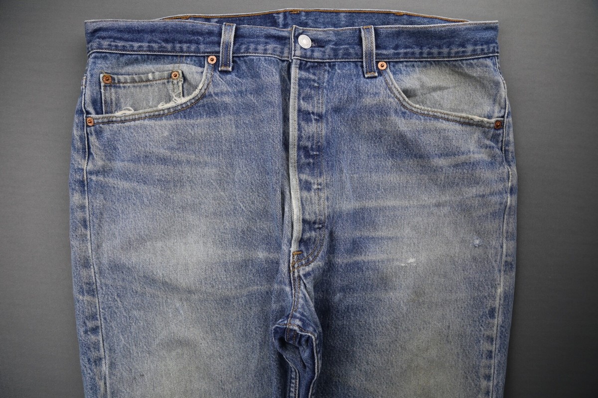 Levi’s 501 USA製 1994年3月製 W33 L32 Vintage 1994 Men's Levi's Button Fly 501xx Jeans STF USA Size
