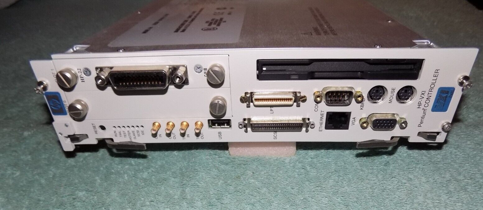 New Agilent E6235A VXI Pentium PC Controller Module 200 MHz 32MB RAM Win NT