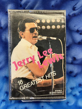 JERRY LEE LEWIS 16 GREATEST HITS CASSETTE FACTORY SEALED 