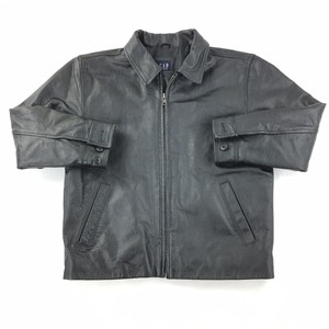 gap leather biker jacket