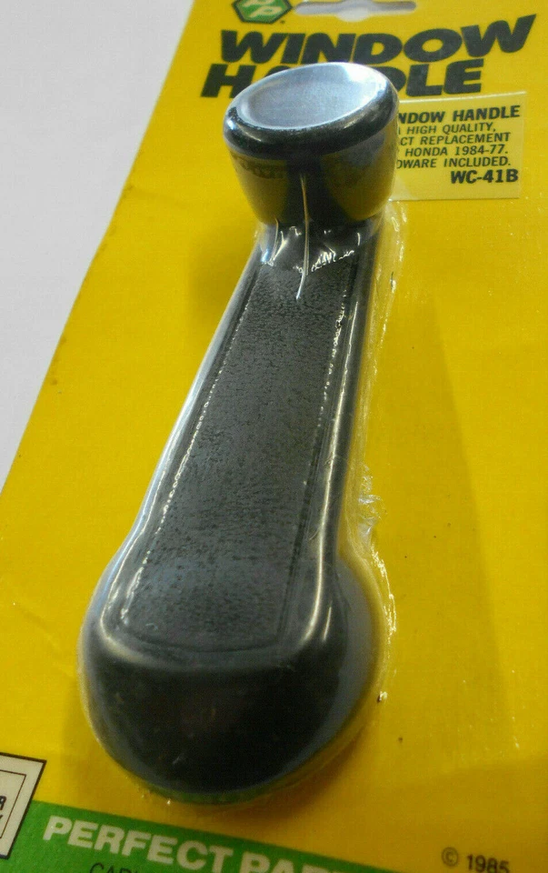 Manija de manivela de ventana de puerta interior negra izquierda o derecha PARA HONDA ACCORD CIVIC Foto 4 de 4