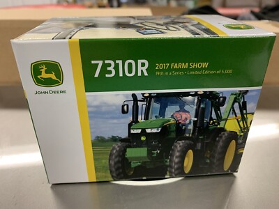 1/64 Limited Edition 2017 Farm Show John Deere 7310R w/ MFD & Rear Duals 45606a