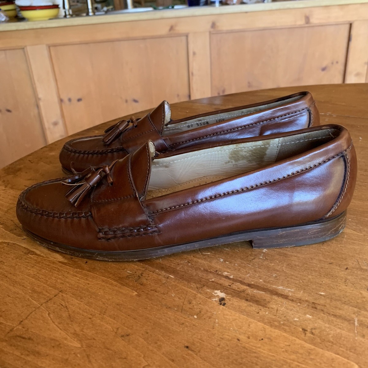 Mens Cole Haan Brown Tassel Loafers 10.5 D | eBay