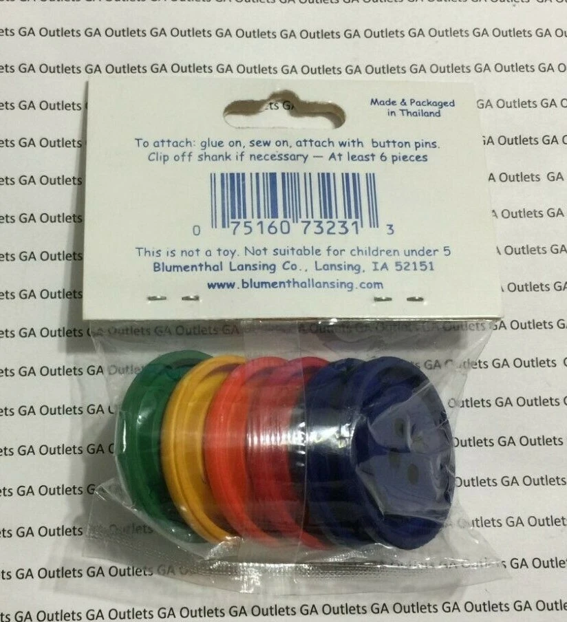 Favorite Findings Buttons Primaries Big Buttons - Image 2 of 2