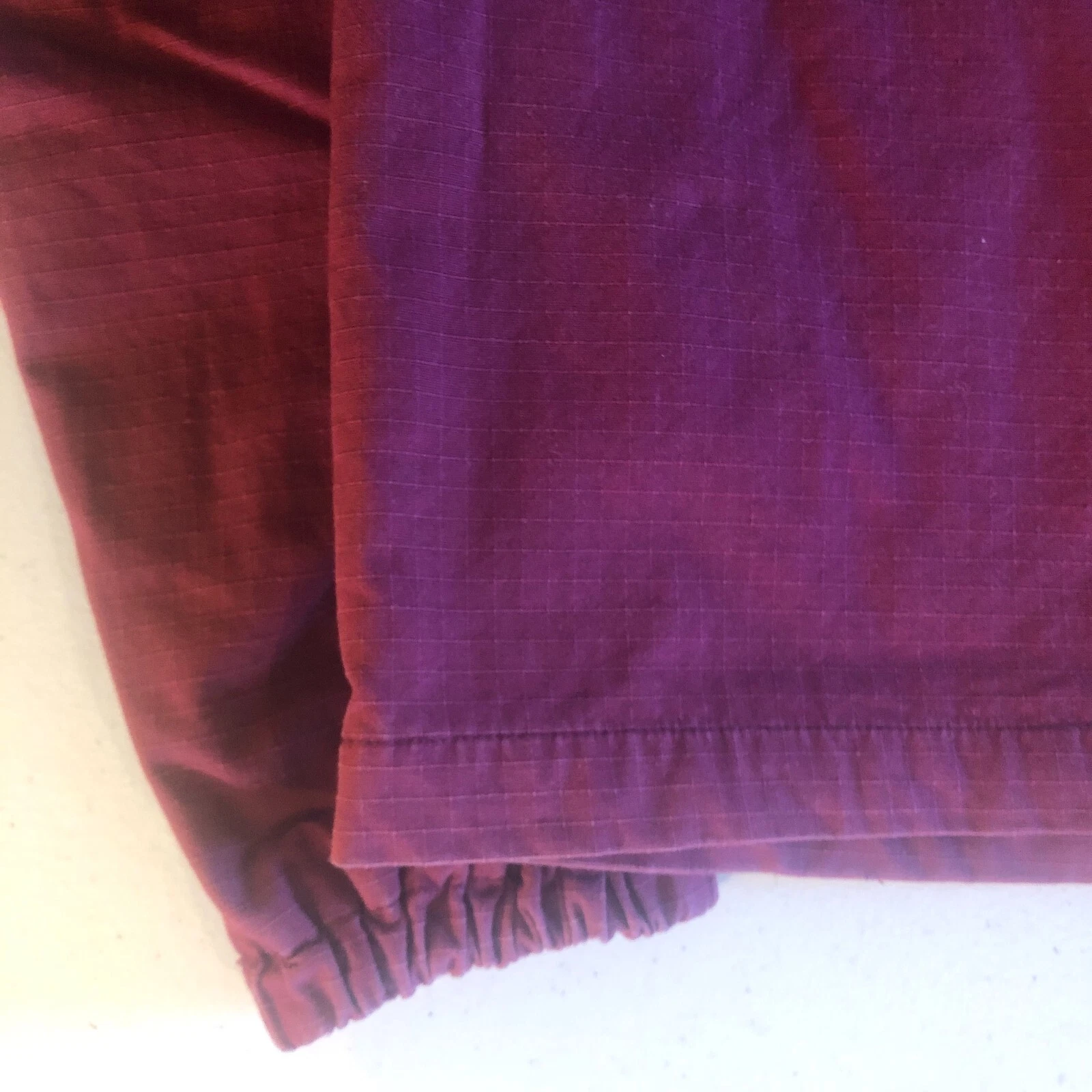 Vintage FA F*cking Awesome SH*T Cotton Ripstop Coach Jacket Size L Maroon 2015 - product detail image 16