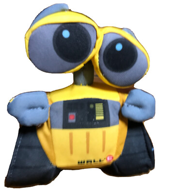Wall - E Disney Pixar Robot Plush 5'' Stuffed Droid Thinkway Toys Like New Rare