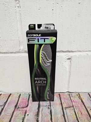 Sof Sohle Neutral Arch 3,0 cm Einlegesohlen UK 8-9,5 Herren UVP 39,99£