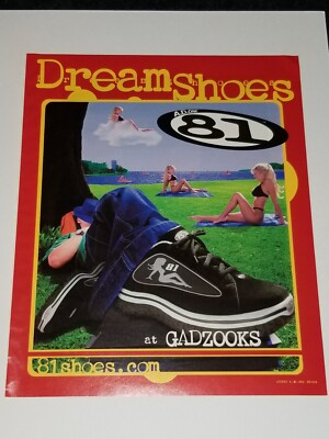 A.D. One 81 (print ad 2000) footwear 
