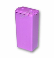 Tupperware Toothbrush Cover Holder Case Tiny Treasures Vintage Gadget Purple EUC