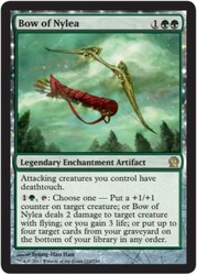 Bow of Nylea #153 Theros Rare MTG