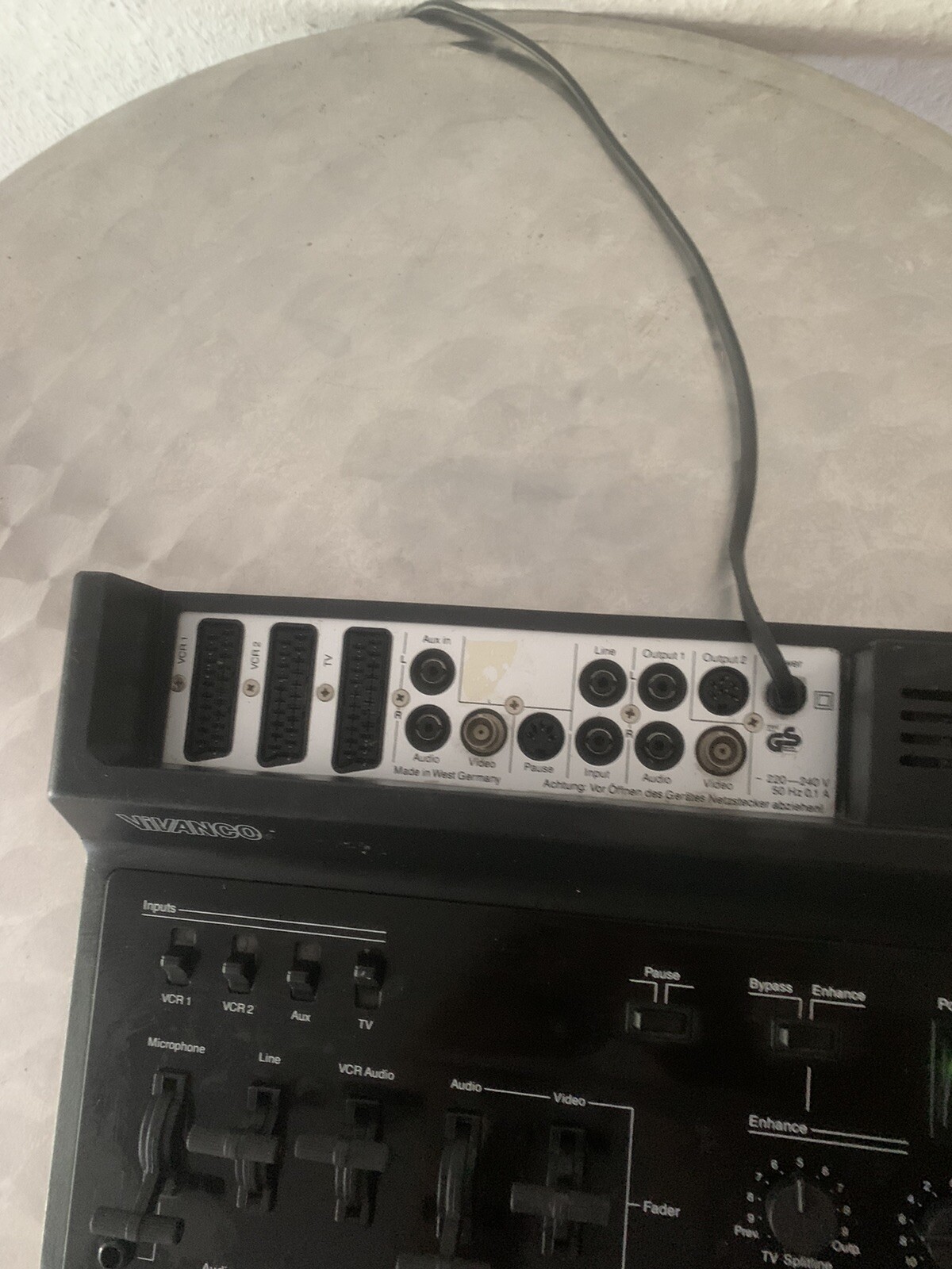 Mischpult Vivanco Audio/Power Processor VCR 3044 eBay