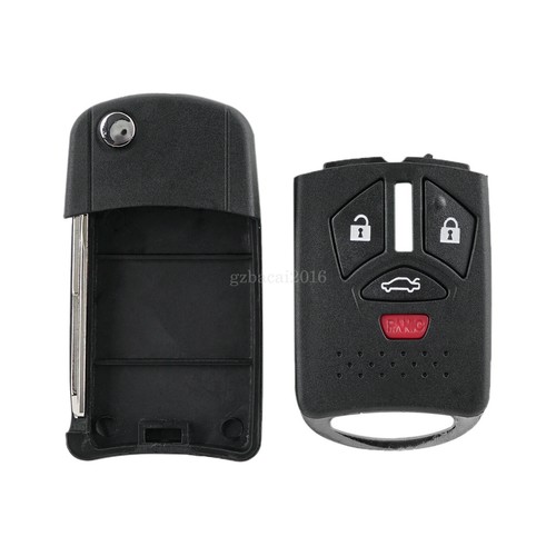 Carcasa de llavero remoto abatible mejorada para Mitsubishi Eclipse Galant 2007-2012 - Imagen 5 de 8