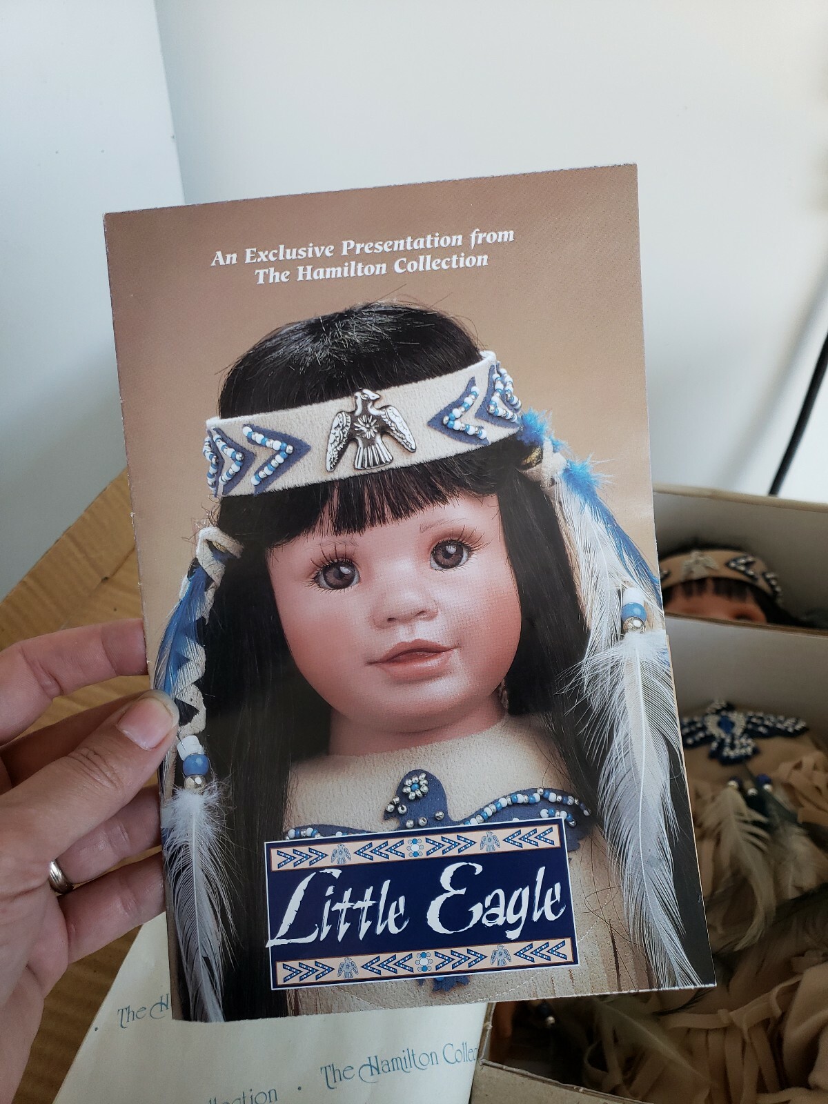 The Hamilton Collection Little Eagle Native American Doll eBay