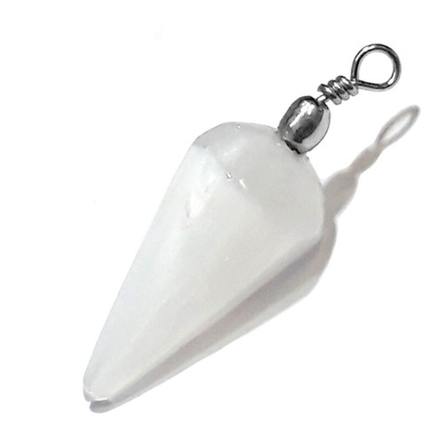 Selenite Crystal Pendant Pendulum Chakra Love Stone Sterling Silver Necklace - Picture 3 of 12
