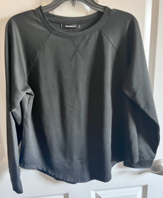 Romantichut Jersey Style Long-Sleeved Top, Cute Serging! Min. Wear, Sz. L
