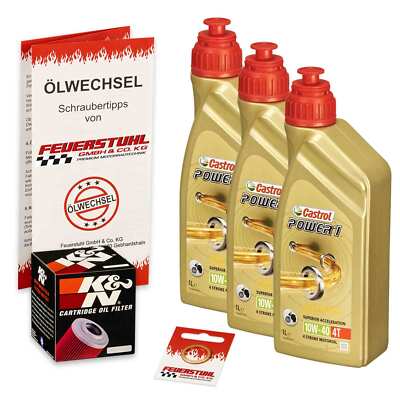 Motoröl Castrol POWER1 4T 10W-40 1l Für Yamaha XJ6 FA Diversion Abs Rj22 2016