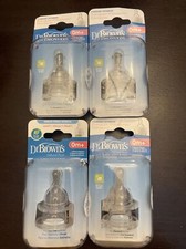 Dr. Browns Baby Natural Flow-3 Standard Preemie Flow 2 Packs  One Level 1 2pack