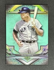 2024 Topps Triple Threads MICKEY MANTLE AQUA PARALLEL /149 NEW YORK YANKEES