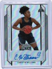CHRISTYN WILLIAMS 2022 LEAF METAL DRAFT AUTO RC WASHINGTON MYSTICS