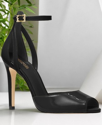 Michael Michael Kors Women's leather Kimberly Ankle Strap Sandals Size 6M  NIB | eBay