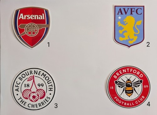 English Premier League (EPL) Team Stickers - 2024-25 season teams available - Picture 2 of 28