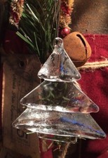 NWT Old World Christmas Tree Glass Ornament SOLID HAND BLOWN GLASS