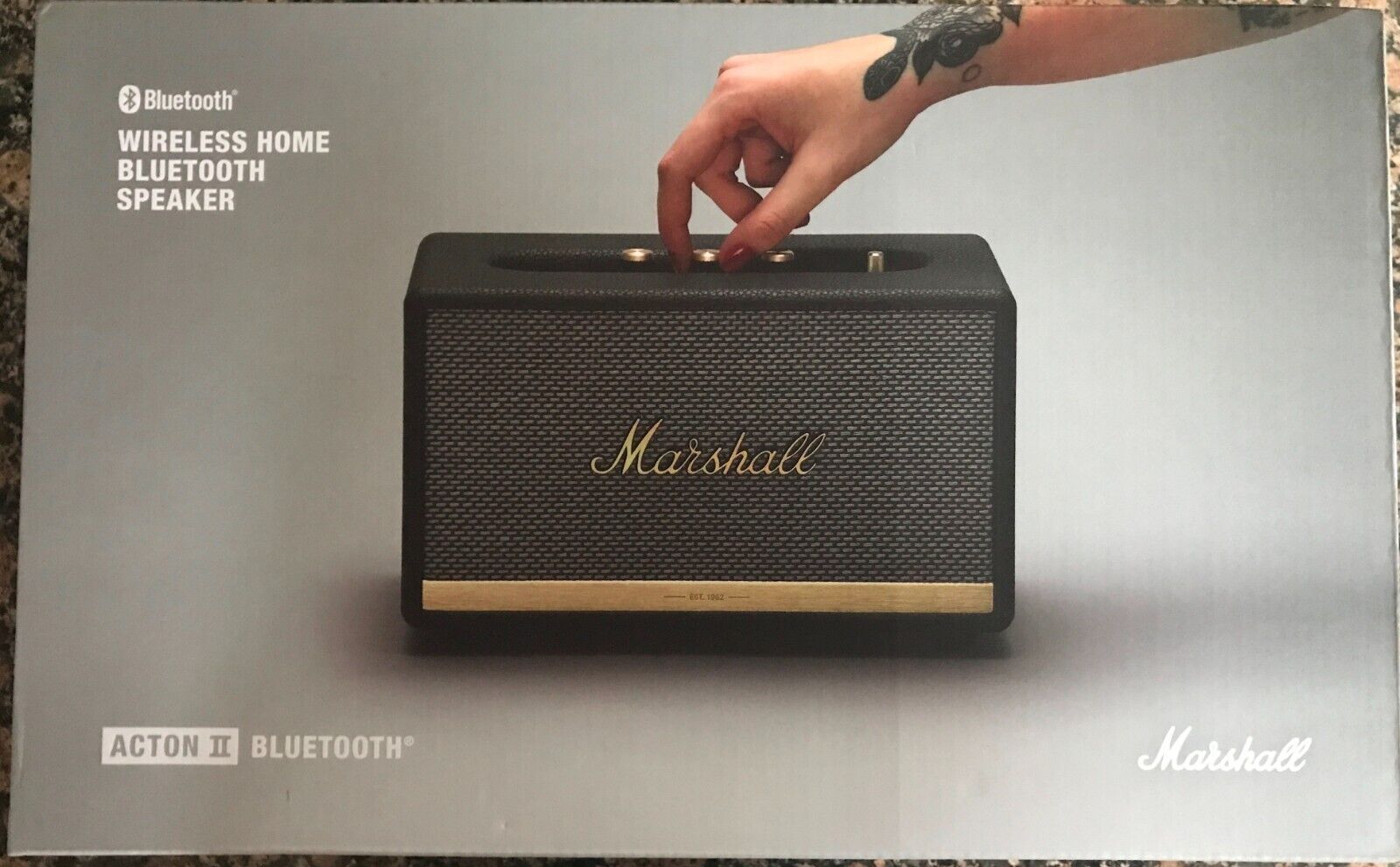 Marshall - Acton II Bluetooth Speaker - Black