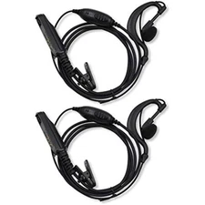 Earpiece Headset PPT for BAOFENG Radio UV-9R BF-9700 BF-A58 UV-9Rplus(2PCS)