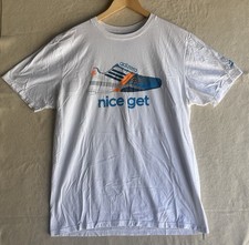 Adidas The Go-To Tee Mens L White Logo Graphic T-Shirt