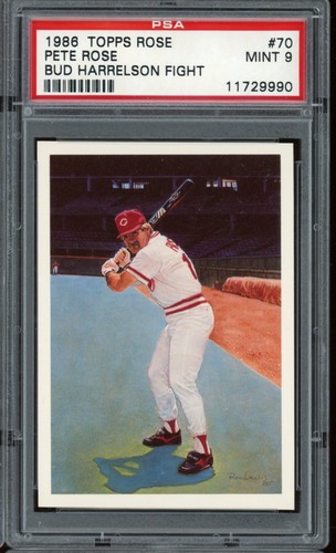 1986 Pete Rose [Oil Painting By Ron Lewis] #70