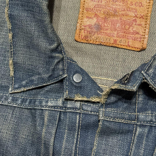 Vintage Levi's S506XX 1944 World War Model size40 200 pieces