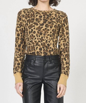 Dear John Denim Ania Top Leopard