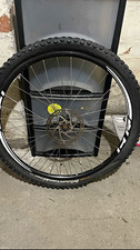 Bontrager 26in Front MTB Wheel Disc Brake Rotor Clincher Presta Hub Black