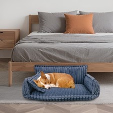 Pet Couch W/ Removable Washable Cover Pet Couch Bed for Dog and Cat CalmingCouch