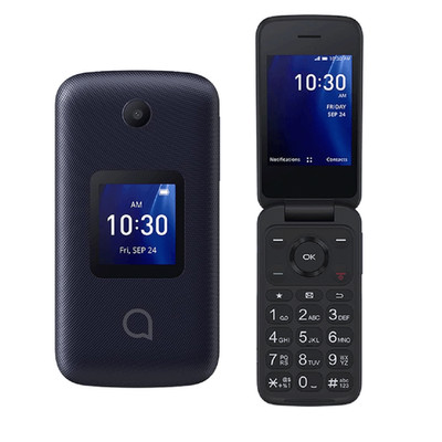 Alcatel Go Flip4 4G LTE HD-Voice Basic Phone for 'METRO ONLY' (MetroPCS)(Blue)