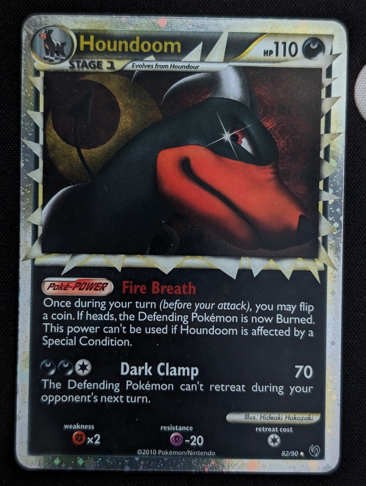 Houndoom (Prime) 82/90 Undaunted Holo Pokemon TCG NM