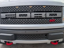Gen 1 Ford Raptor (PACKAGE) emblem & Tow Hook Covers set