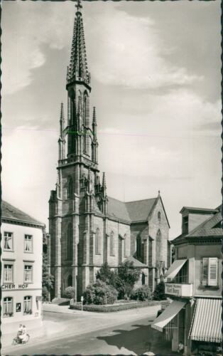 Ansichtskarte Offenburg Evgl. Kirche   (Nr.9098)