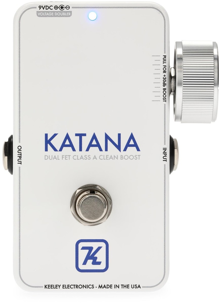 Buy Keeley Electronics Katana Clean Boost Pedal - Throwback