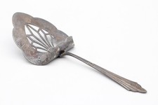 WMF Spargelheber versilbert Fächermuster Jugendstil Vintage Länge 23 cm