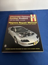 Haynes Chevy Camaro Pontiac Firebird 1993-2002 Repair Manual Haynes Chevy Camaro Pontiac Firebird 1993-2002 Repair Manual