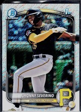 2025 Bowman Chrome #BCP-233 Jhonny Severino Prospects Shimmer