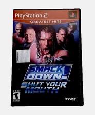 WWE Smackdown Shut Your Mouth - Sony Playstation 2 PS2 Complete