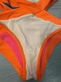 Agent Provocateur Mazzy Orange, Pink , Swimsuit Size 2