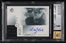 2001 SP Authentic Sign of the Times Michael Kirk #MI BGS 9 MINT Auto uk2