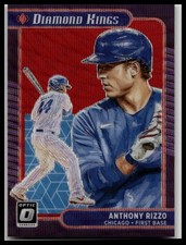 2021 Donruss Optic #21 Anthony Rizzo Red Wave