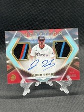 2023 Bowman Inception RC JACOB BERRY IADR-JBY On Card Auto Dual Relic Patch #4/5
